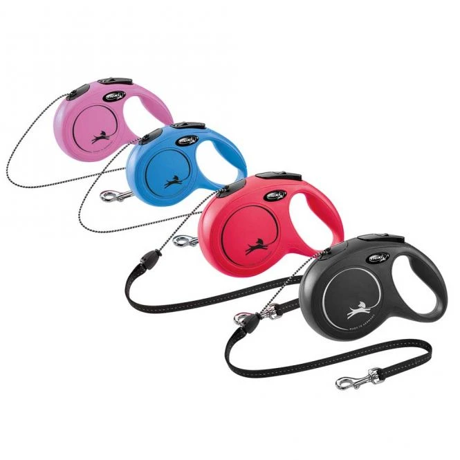 FLEXI Rollleine New CLASSIC Seil - 5m, Bis 20kg 3 FLEXI Rollleine New CLASSIC Seil - 5m, Bis 20kg