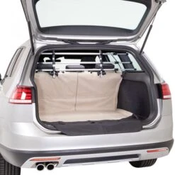 Trixie Kofferraum-Schondecke, Teilbar - Beige/schwarz