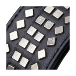 Karlie Vintage Halsband Mit 4eck-Nieten 50mm - Schwarz -FLEXI Verkäufe 25113 2