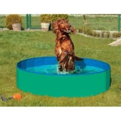 Karlie DOGGY POOL Der Swimmingpool Für Hunde - Grün-Blau
