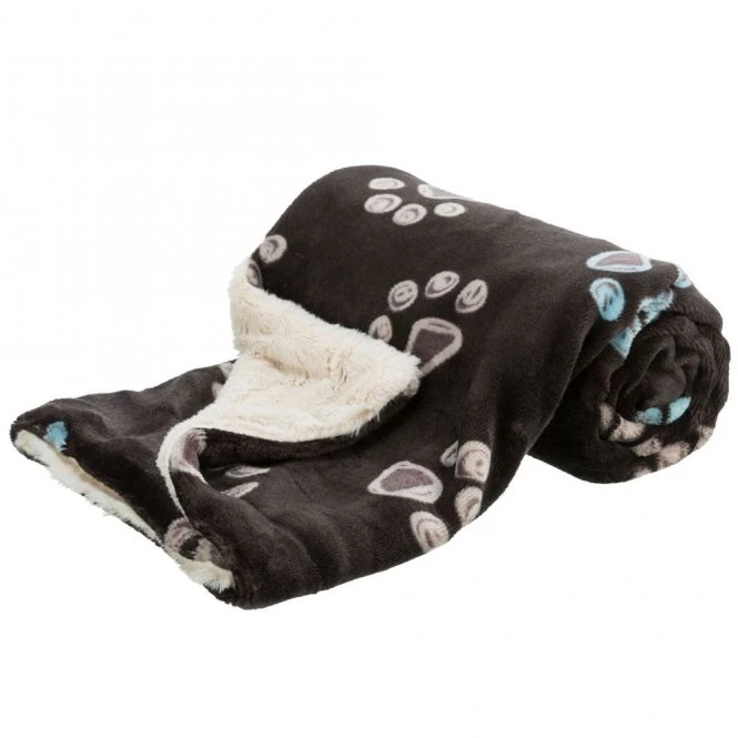 Trixie Plüsch-Decke Jimmy - Taupe/beige 3 Trixie Plüsch-Decke Jimmy - Taupe/beige