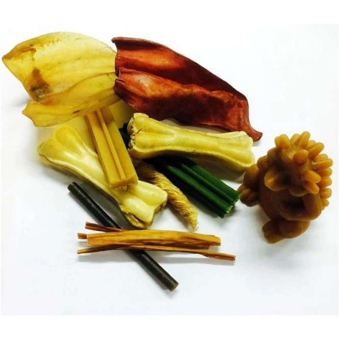 Classic Dog 7 Verschiedene Kauknochen - Eimer 950g 3 Classic Dog 7 Verschiedene Kauknochen - Eimer 950g