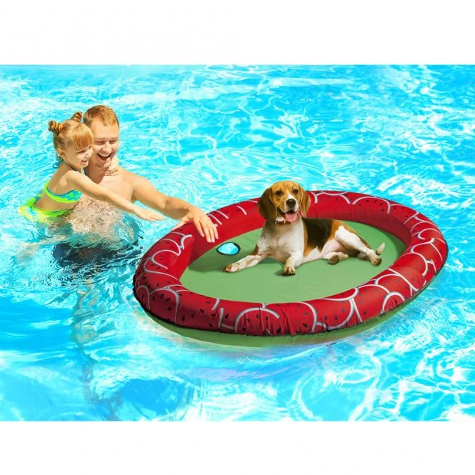 Beeztees Schwimmendes Luftbett Gody - 140 X 96 Cm 4 Beeztees Schwimmendes Luftbett Gody - 140 X 96 Cm – Bild 2