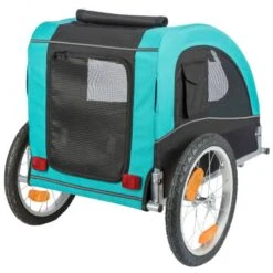 Trixie Fahrrad-Anhänger - Schwarz/türkis -FLEXI Verkäufe 9935241 10