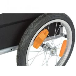 Trixie Fahrrad-Anhänger - Schwarz/türkis -FLEXI Verkäufe 9935241 3