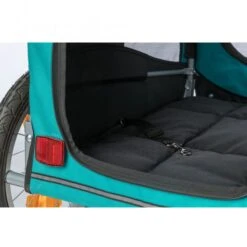 Trixie Fahrrad-Anhänger - Schwarz/türkis -FLEXI Verkäufe 9935241 8