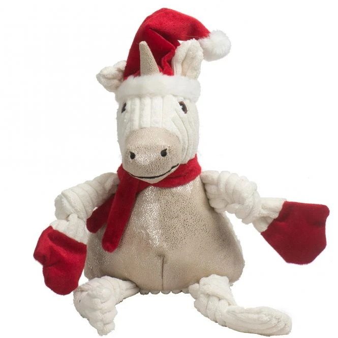 HuggleHounds Xmas Unicorn Knottie 4 HuggleHounds Xmas Unicorn Knottie – Bild 2