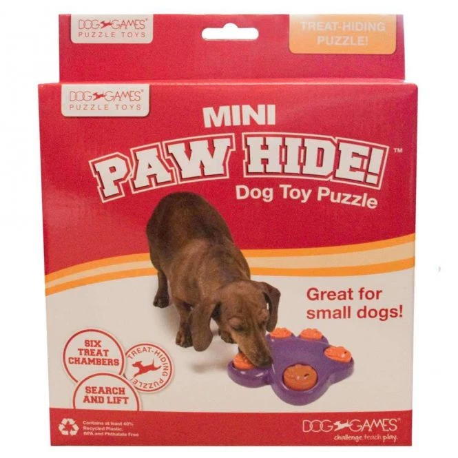 Mini Paw Hide Puzzle - Interaktives Hundespielzeug 4 Mini Paw Hide Puzzle - Interaktives Hundespielzeug – Bild 2