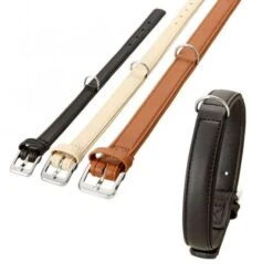 Karlie Nordic Halsband Aus Hirschleder - Hellbeige