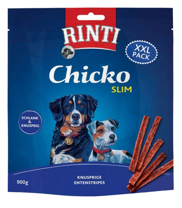 Rinti Chicko Slim Ente Knusprige Entenstripes 900g 3 Rinti Chicko Slim Ente Knusprige Entenstripes 900g