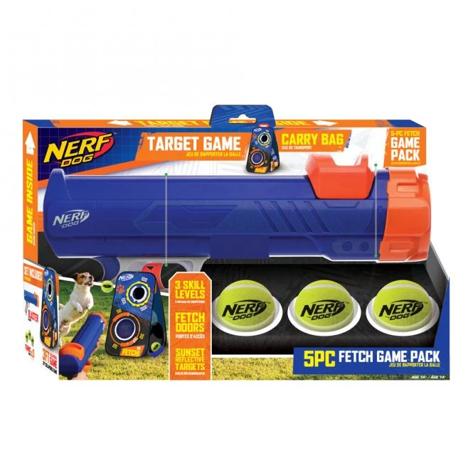 Nerf Dog Tennisball Blaster Mit Zielscheibe 4 Nerf Dog Tennisball Blaster Mit Zielscheibe – Bild 2