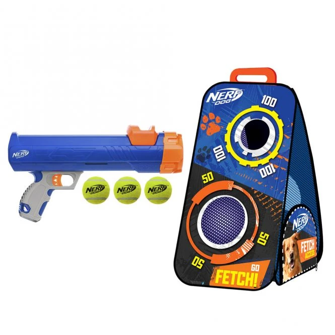 Nerf Dog Tennisball Blaster Mit Zielscheibe 3 Nerf Dog Tennisball Blaster Mit Zielscheibe